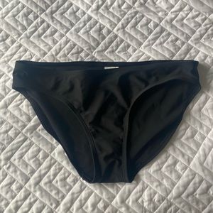 black bikini bottoms